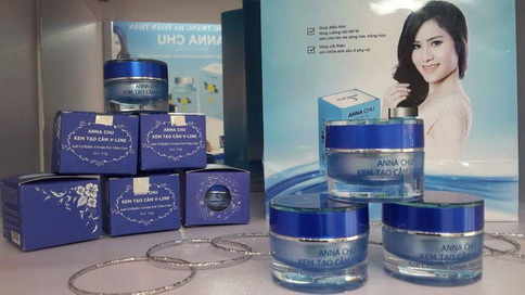 Tạo cằm V-line, Kem massage Anna Chu, Tạo cằm V-Line bằng kem