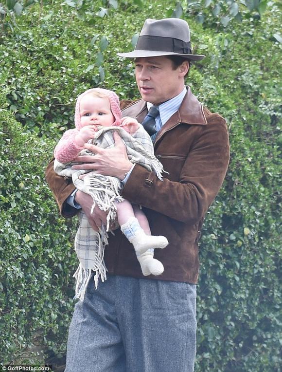 Brad Pitt, Brad Pitt cạo râu, phim mới của Brad Pitt