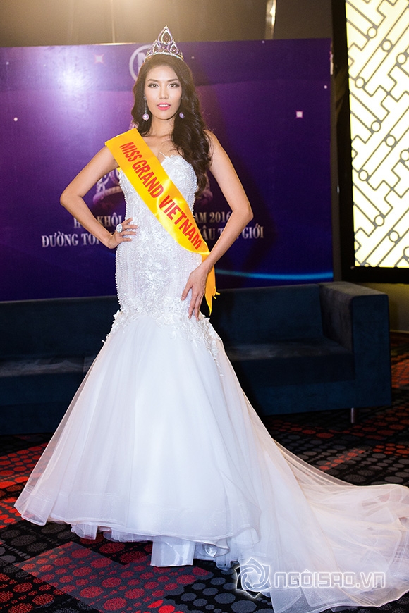 Lan Khuê, Lan Khuê được mời dự thi Miss Grand International 2016, Lan Khuê từ chối dự thi Miss Grand International 2016