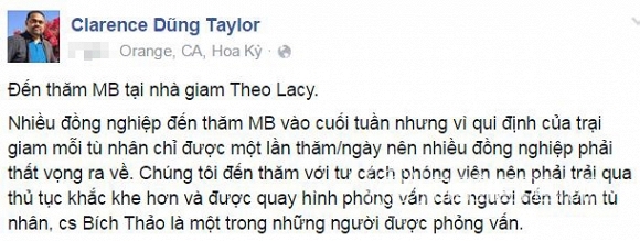 Minh Béo, Minh Béo trong tù, Minh Béo bị bắt ở Mỹ, sao Việt