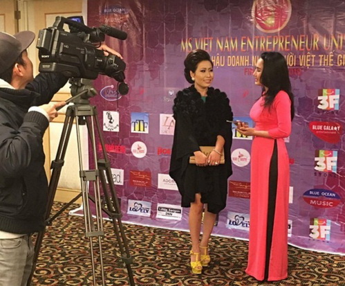 Kristine Thảo Lâm, Hoa hậu Kristine Thảo Lâm, Sao Việt, Hoa hậu Phu nhân toàn cầu 2015