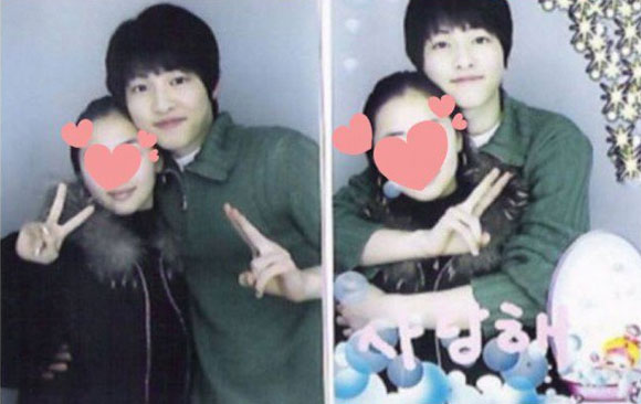 Song Joong Ki,ảnh cũ của Song Joong Ki,Song Joong Ki và bạn gái cũ