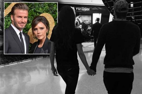 Brooklyn Beckham,Brooklyn Beckham chia sẻ ảnh của bố mẹ,Becks Vic tình cảm nắm tay nhau