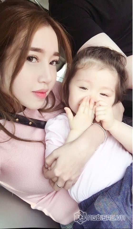 Elly Trần, Elly Trần khéo chăm con, con của Elly Trần