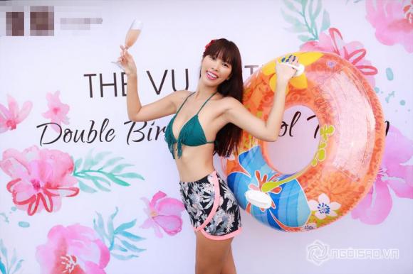 Hà Anh, sinh nhật Hà Anh, Hà Anh tổ chức tiệc sinh nhật bikini