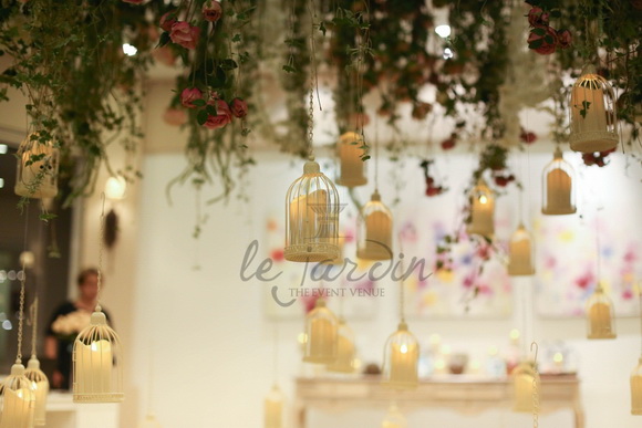 Tiệc cưới mang phong cách Pháp, Khu vườn Le Jardin, Le Jardin Sài Gòn