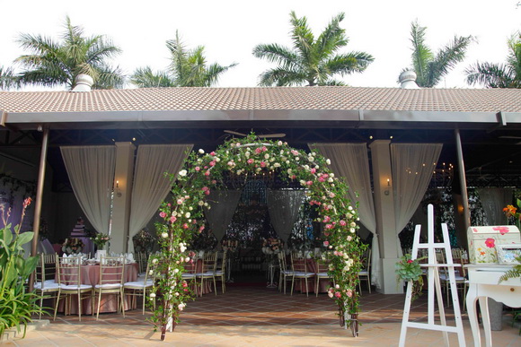 Tiệc cưới mang phong cách Pháp, Khu vườn Le Jardin, Le Jardin Sài Gòn