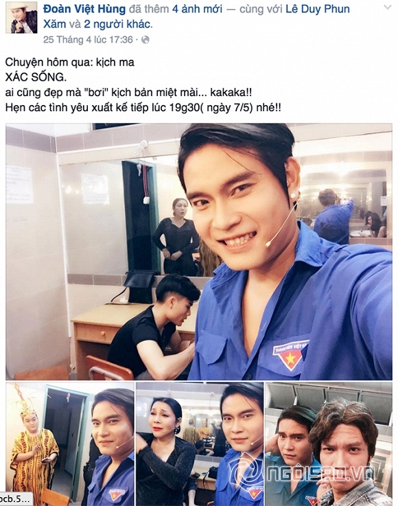 Ca sĩ Đoàn Việt Hùng, Đoàn Việt Hùng, MC Đoàn Việt Hùng, diễn viên Đoàn Việt Hùng, ngai vàng điện ảnh Đoàn Việt Hùng