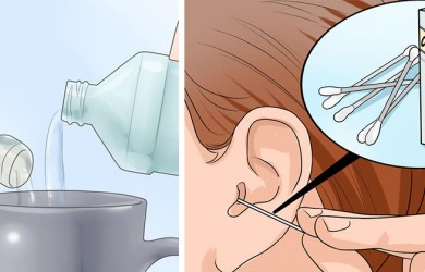 ráy tai, ray tai, làm sạch tai, tai nhiễm trùng, cồn và giấm, chăm sóc tai