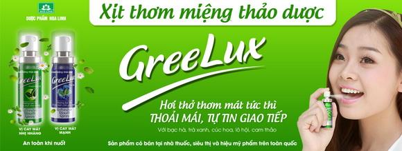 greelux-65-3-ngoisao 2 Greelux, xịt thảo dược Greelux, xịt thơm miệng thảo dược