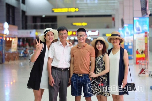 sao Việt,Ngọc Hân,sao Việt đi du lịch cùng gia đình,gia đình Ngọc Hân