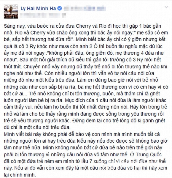 sao Việt,nhóc tỳ nhà Lý Hải,sao Việt sinh con,Lý Hải Minh Hà