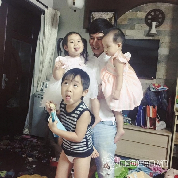 sao Việt,nhóc tỳ nhà Lý Hải,sao Việt sinh con,Lý Hải Minh Hà