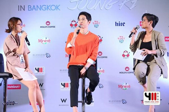 sao Hàn,Song Joong Ki,sao Hàn điển trai,Song Joong Ki tại Thái Lan