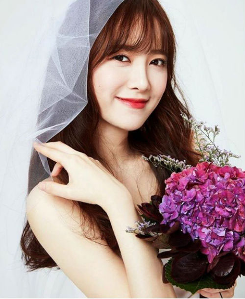 sao Hàn,nữ diễn viên Vườn sao băng,sao Hàn chụp ảnh cưới,ảnh cưới của nữ diễn viên Vườn sao băng
