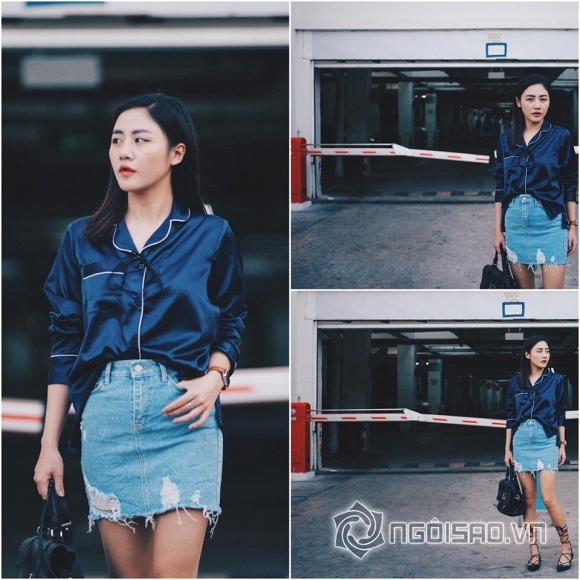 Văn Mai Hương, thời trang Văn Mai Hương, street style Văn Mai Hương