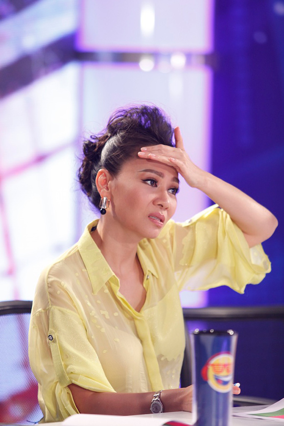 Thu Minh, biểu cảm, khó đỡ, ghế nóng, Vietnam Idol 2016