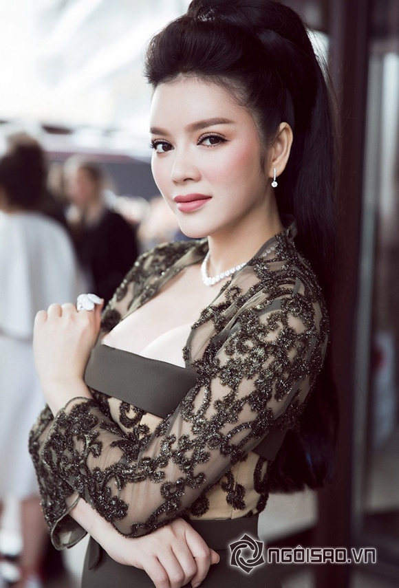 sao Việt, Lý Nhã Kỳ, bà chủ kim cương, thảm đỏ LHP Cannes