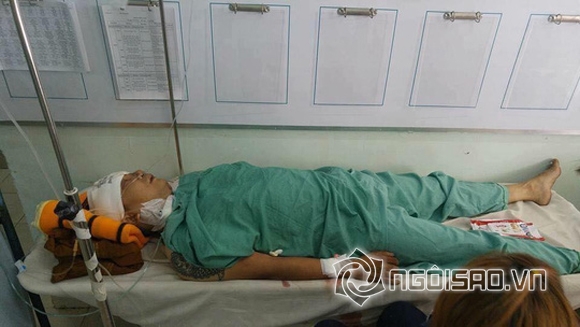 Ca sĩ việt,nhật linh bị tai nạn,ca sĩ việt mất một tay, sao Việt