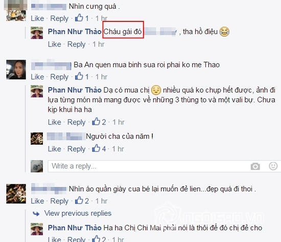Phan Như Thảo, Phan Như Thảo mang bầu,  Phan Như Thảo bầu con gái,  Phan Như Thảo  và đức an, sao việt