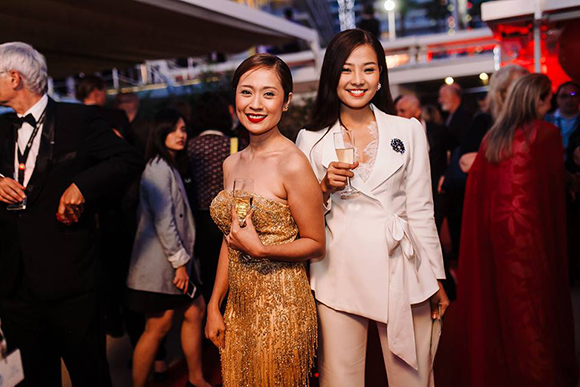 sao Việt, Khánh Hiền, bạn trai Khánh Hiền, LHP Cannes 2016, thảm đỏ