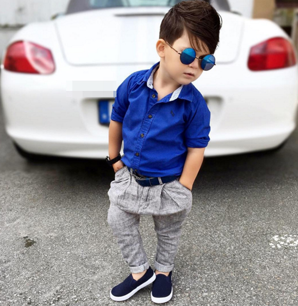 hiện tượng thời trang nhí,fashionista nhí,thời trang nhí Andy, cậu bé Andy 