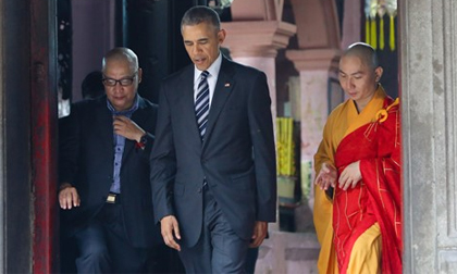 Obama ăn bún chả ở Hà Nội, Obama đến Việt Nam, Obama ăn bún chả