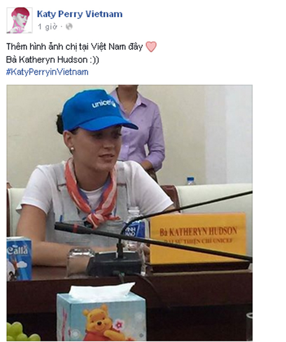 Katy Perry,Katy Perry ở Việt Nam,sao quốc tế đến Việt Nam
