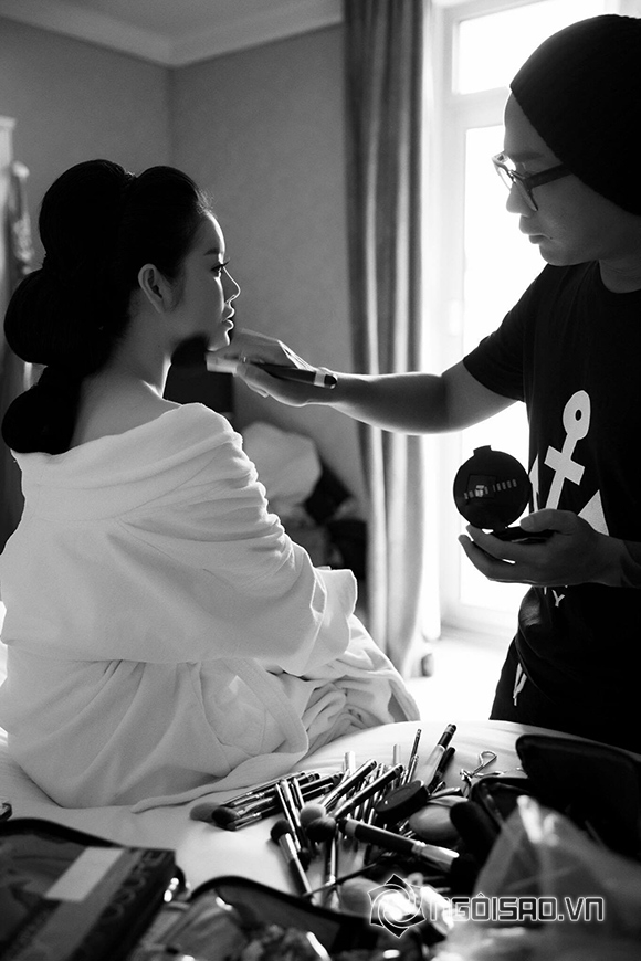 sao Việt, Lý Nhã Kỳ, LHP Cannes 2016, người giúp Lý Nhã Kỳ tỏa sáng, makeup Minh Lộc