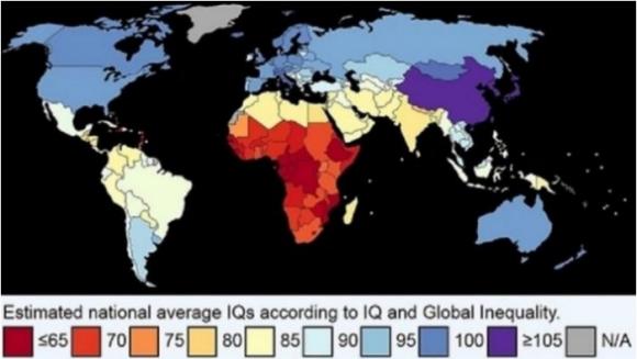  IQ, Chỉ số IQ , Chỉ số IQ của các nước