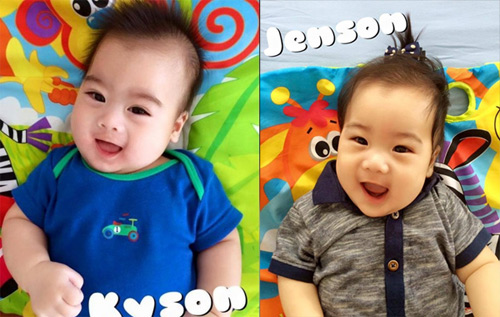con của sao hoa ngữ, sao Hoa ngữ, cặp song sinh của sao Hoa ngữ.