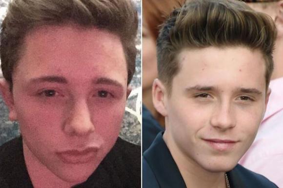 giới trẻ Hollywood,hot boy London,Brooklyn Beckham,bản sao của Brooklyn Beckham