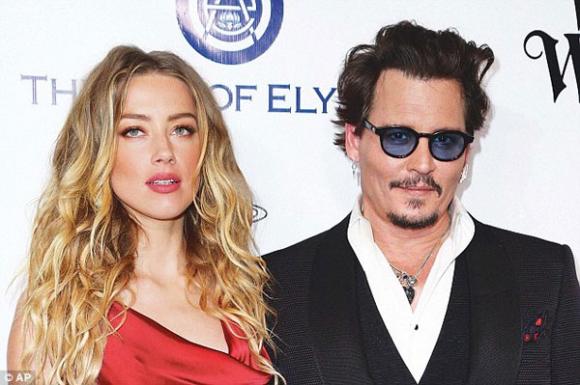 sao Hollywood,Johnny Depp,sao Hollywood ly hôn,Johnny Depp hành hung vợ