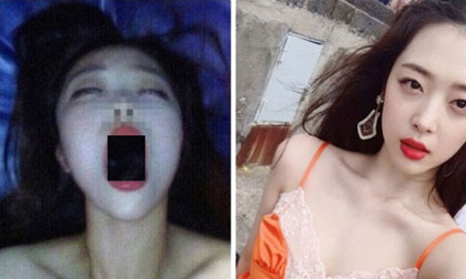 sao Hàn,Sulli,Sulli khoe vai trắng nõn nà,Sulli tại sự kiện