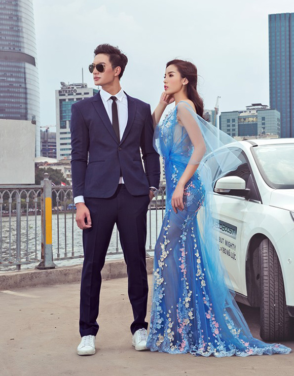 sao Việt, Hoa hậu Kỳ Duyên, Hoa hậu Việt Nam, bạn trai đại gia Kỳ Duyên, Kỳ Duyên tình cảm bên trai đẹp