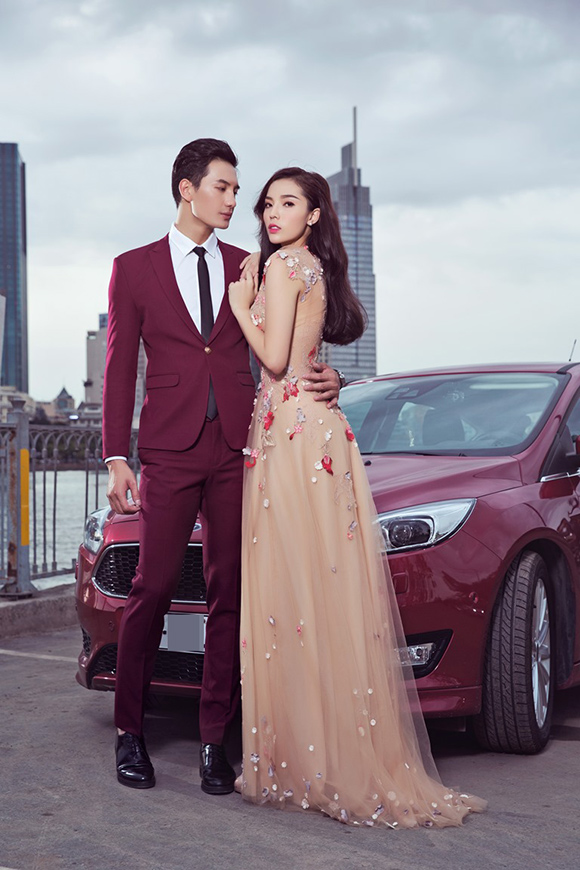sao Việt, Hoa hậu Kỳ Duyên, Hoa hậu Việt Nam, bạn trai đại gia Kỳ Duyên, Kỳ Duyên tình cảm bên trai đẹp
