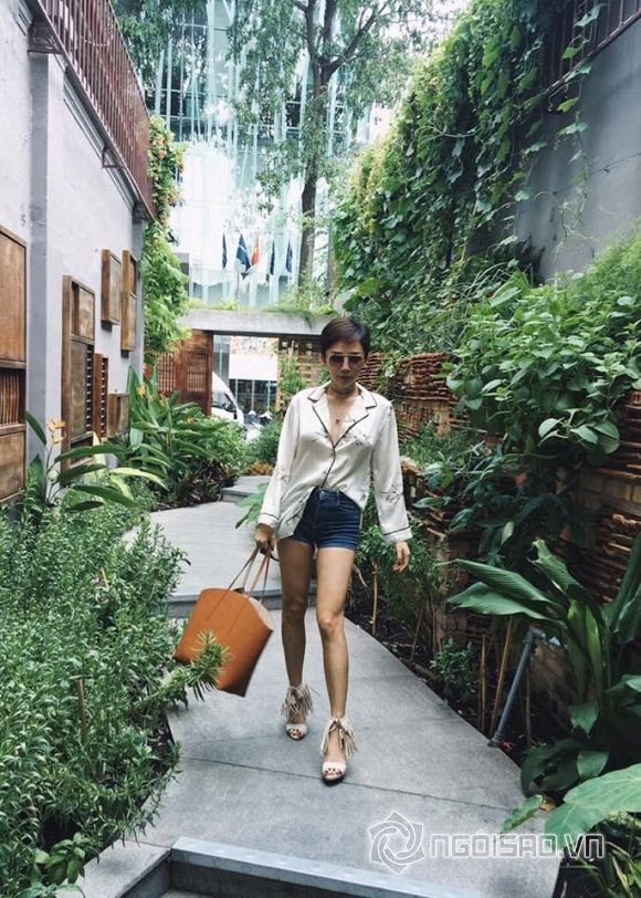 sao việt, sao việt pyjama, thời trang pyjama, sao việt xu hướng thời trang, sao việt thời trang mới