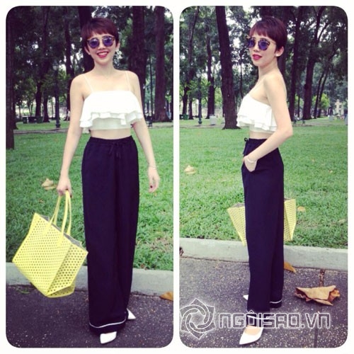 sao việt, sao việt pyjama, thời trang pyjama, sao việt xu hướng thời trang, sao việt thời trang mới