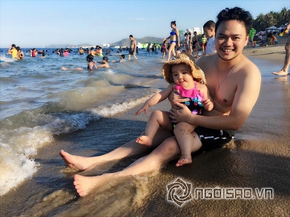 Trang Nhung, gia đình Trang Nhung, chồng Trang Nhung, con gái Trang Nhung, gia đình Trang Nhung đi nghỉ mát, sao việt du lịch hè, sao việt