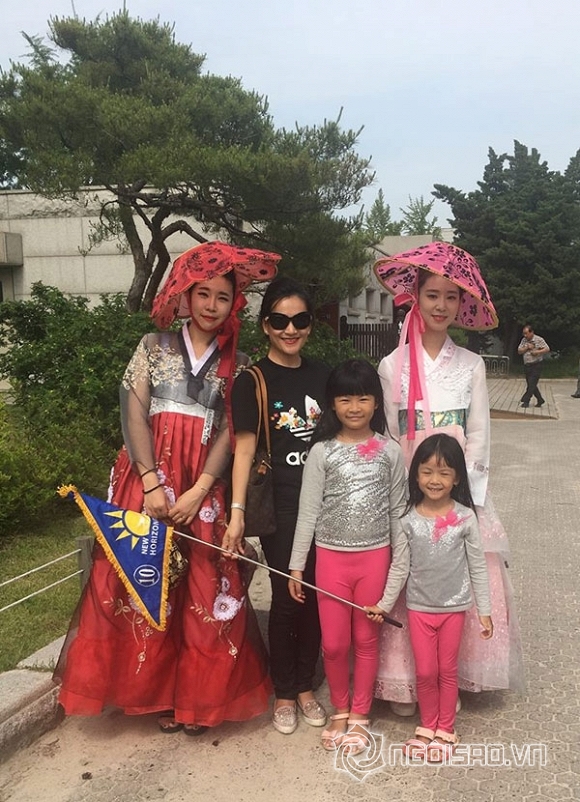 sao Việt,vợ chồng Bình Minh,sao Việt du lịch Hàn Quốc,vợ chồng Bình Minh tại Hàn Quốc