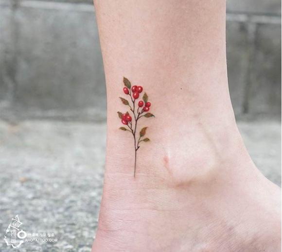 hình xăm, xăm lên chân, xăm, làm đẹp
