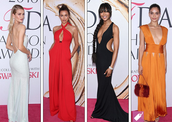 sao khoe ngực,sao đua nhau khoe màn hình phẳng,sự kiện CFDA Fashion Awards 2016