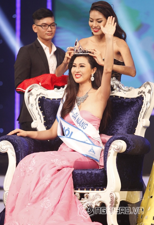sao Việt, Hoa khôi Diệu Ngọc, Hoa khôi áo dài, sao việt nói về hoa khôi Diệu Ngọc, ảnh đời thường Diệu Ngọc, Hoa khôi Áo dài 2016,  chuyện làng sao