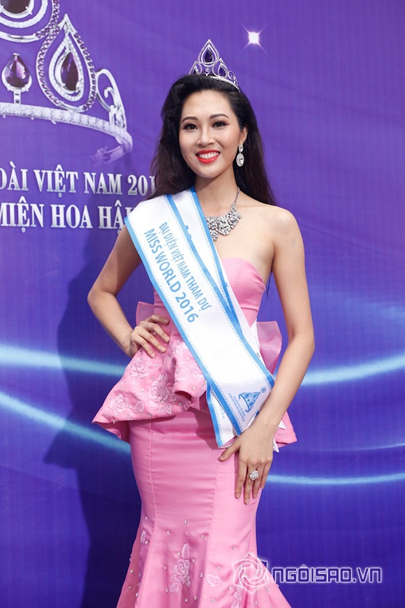 sao Việt, chung kết Hoa khôi Áo dài 2016, Hoa khôi Diệu Ngọc, Trương Diệu Ngọc