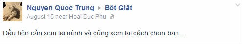 sao Việt, nhạc sĩ Anh Quân, nhạc sĩ Quốc Trung, nghệ sĩ Chí Trung, nghệ sĩ Ngọc Huyền, mối tình đầu