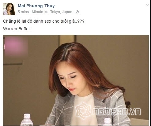 Mai Phương Thúy, Mai Phương Thúy chuyện ấy, sao Việt