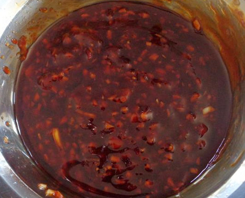 Mực khô tẩm tương ớt, cách làm mực khô tẩm tương ớt, món nhậu, cách làm các món nhậu, mùa Euro, cách nấu ăn 