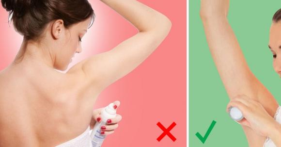 dùng khử mùi, lăn nách, khử mùi hôi, dùng lăn nách đúng
