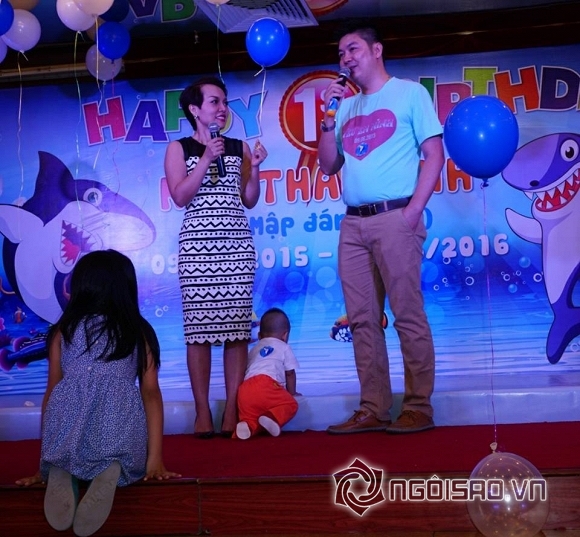 Thái Thùy Linh, con trai Thái Thùy Linh, ca sĩ Thái Thùy Linh, sinh nhật con trai Thái Thùy Linh, con trai Thái Thùy Linh 1 tuổi, sao việt 