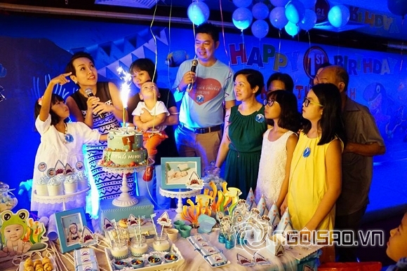 Thái Thùy Linh, con trai Thái Thùy Linh, ca sĩ Thái Thùy Linh, sinh nhật con trai Thái Thùy Linh, con trai Thái Thùy Linh 1 tuổi, sao việt 